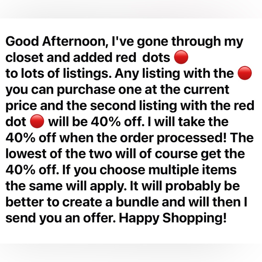 Sale